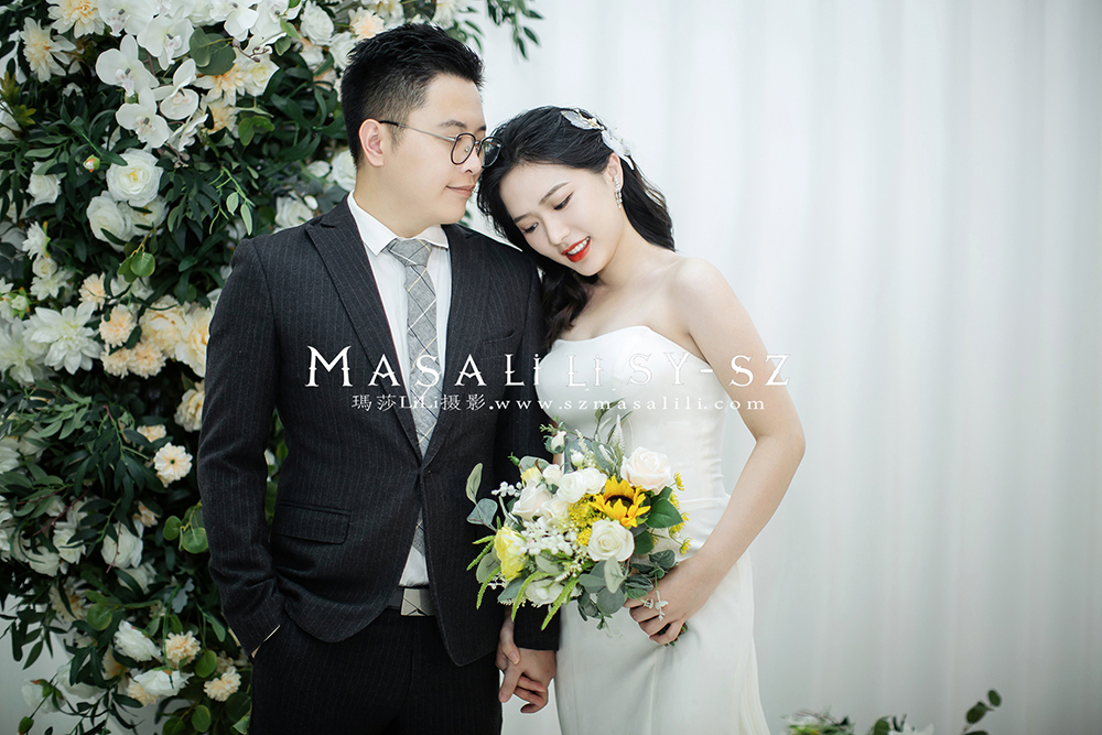 姚小姐夫妇浪漫海景森系婚纱照                        深圳婚纱摄影工作室