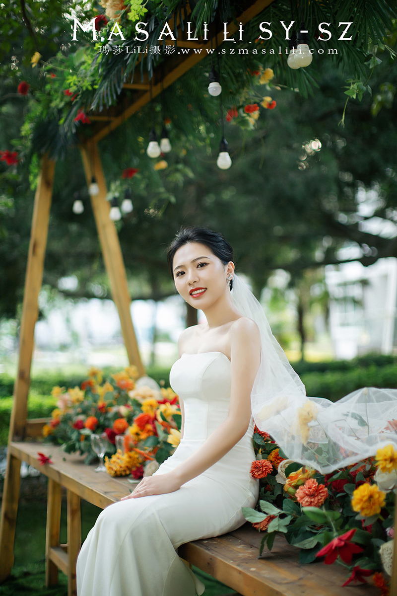 姚小姐夫妇浪漫海景森系婚纱照                        深圳婚纱摄影工作室