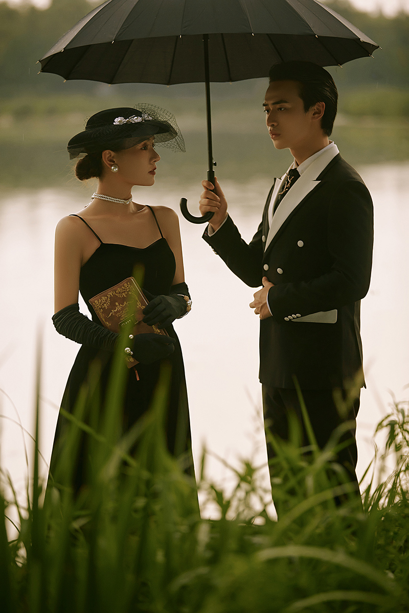 森系赫本风婚纱照                     深圳婚纱摄影