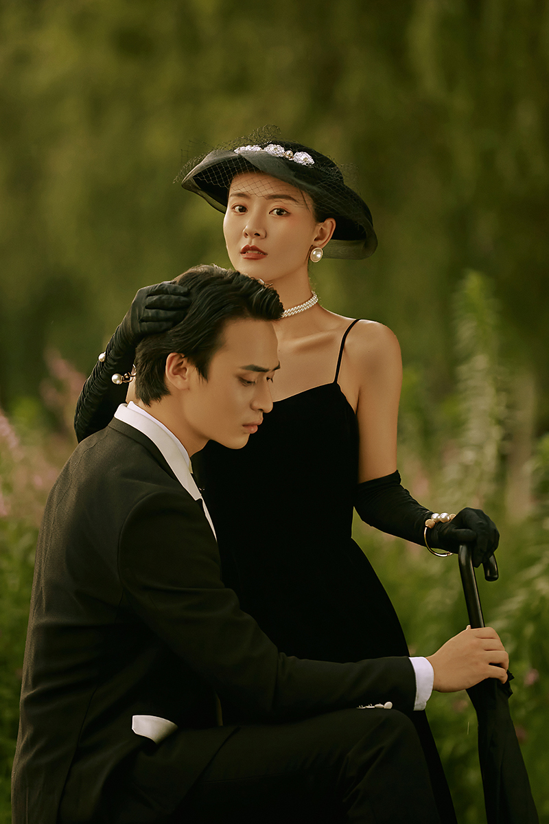 森系赫本风婚纱照                     深圳婚纱摄影