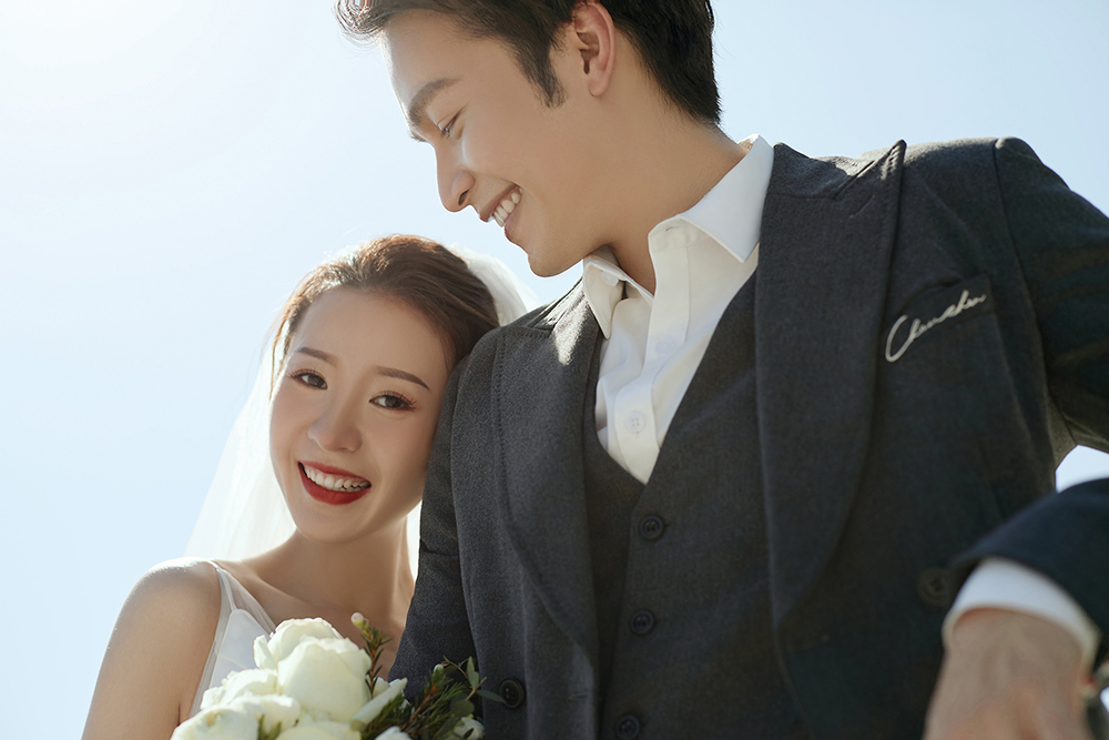 夏先生&吴小姐生城市旅拍盐田港码头婚纱照                            深圳婚纱摄影