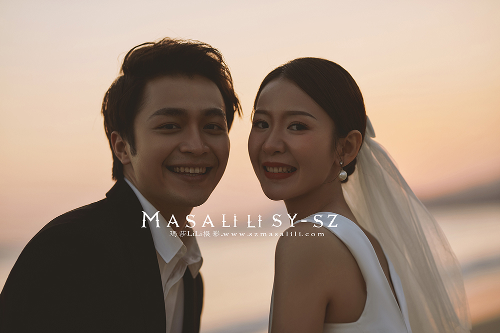 夏先生&吴小姐海景，牧场旅拍婚纱照                            深圳婚纱摄影