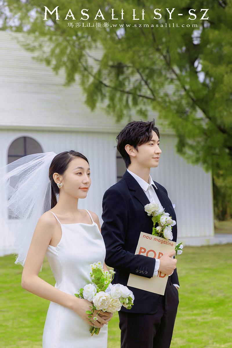 李先生夫妇浪漫婚纱照