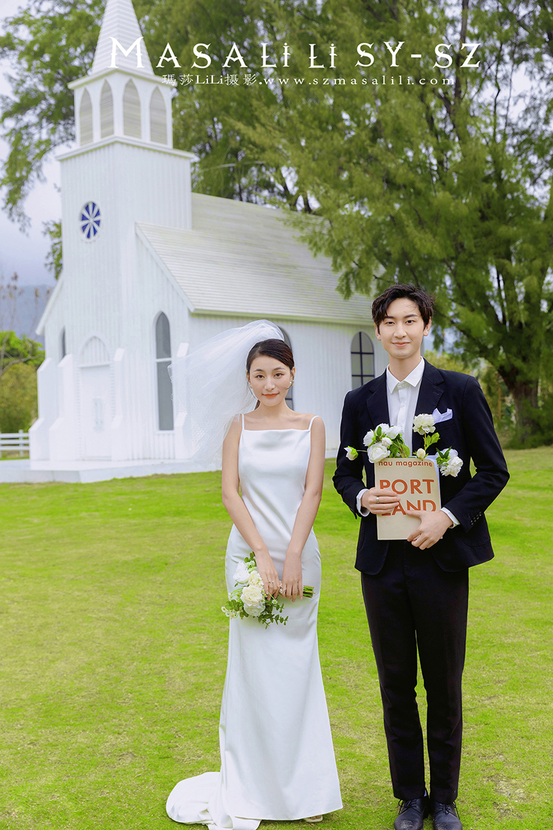 李先生夫妇浪漫婚纱照