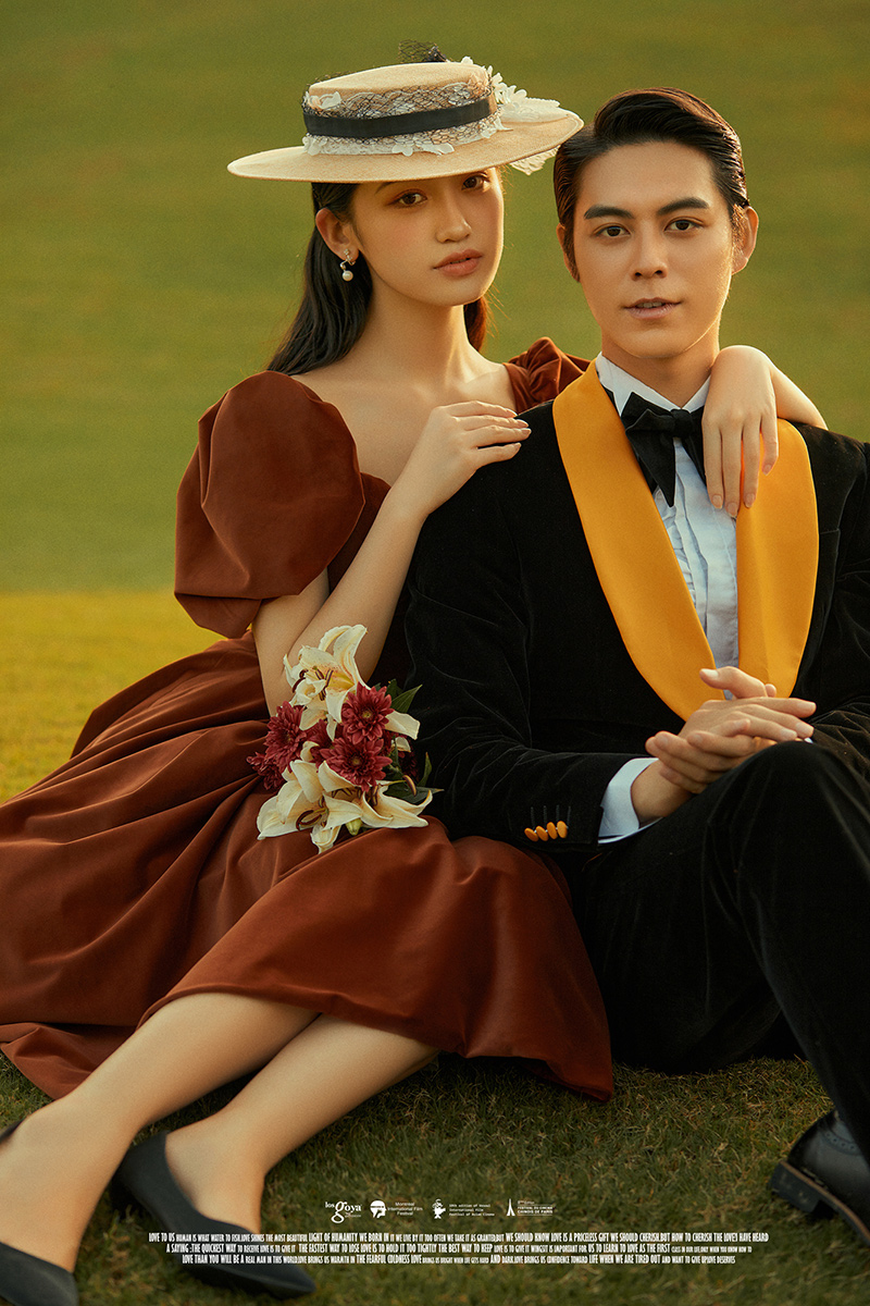 草坪礼服                             深圳婚纱照