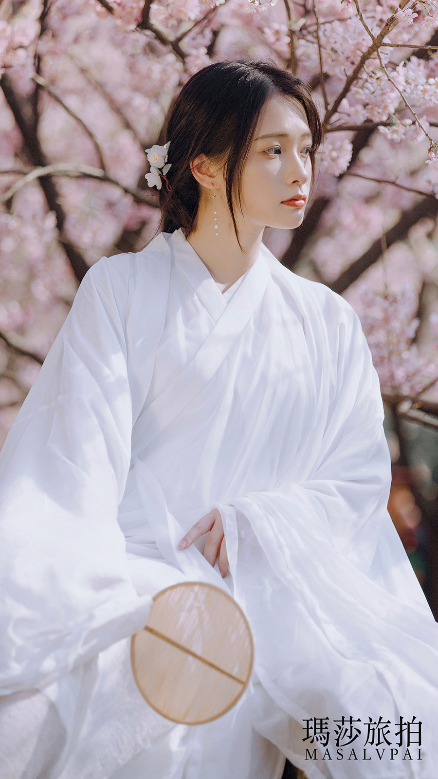 刘小姐樱花             汉服写真