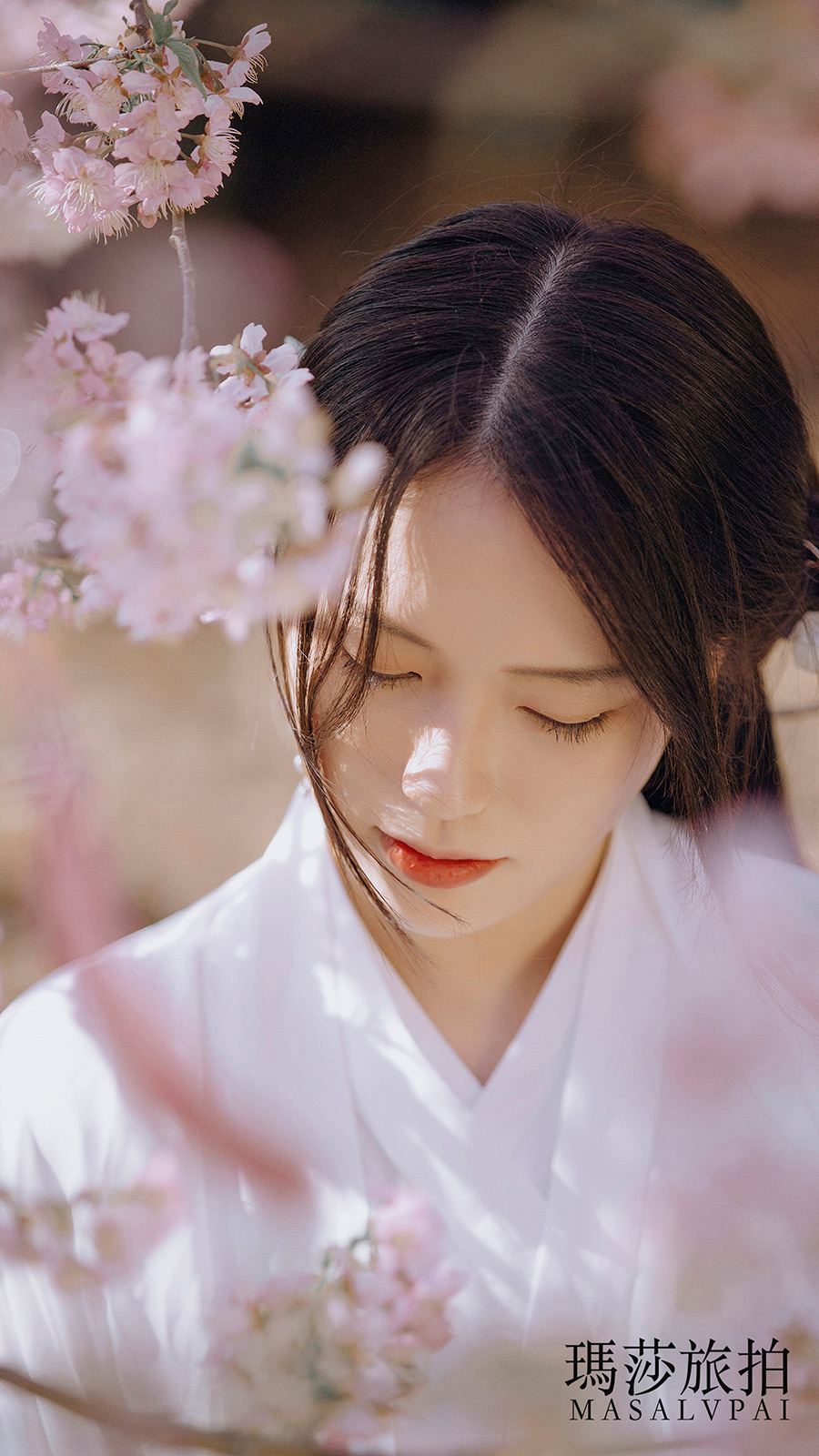 刘小姐樱花             汉服写真