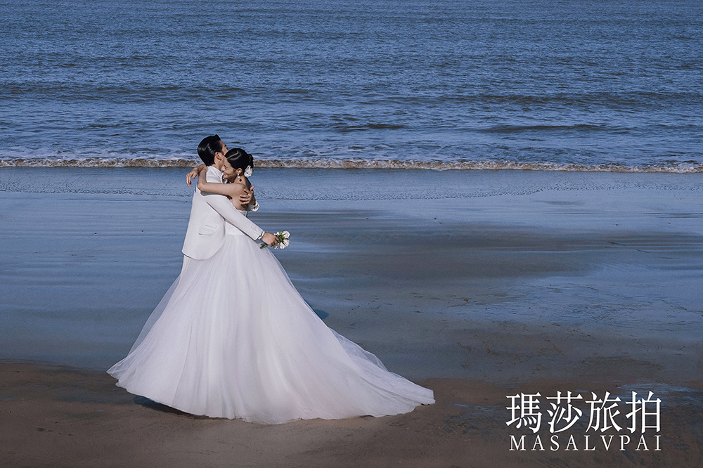 情侣岛海景                   深圳婚纱照