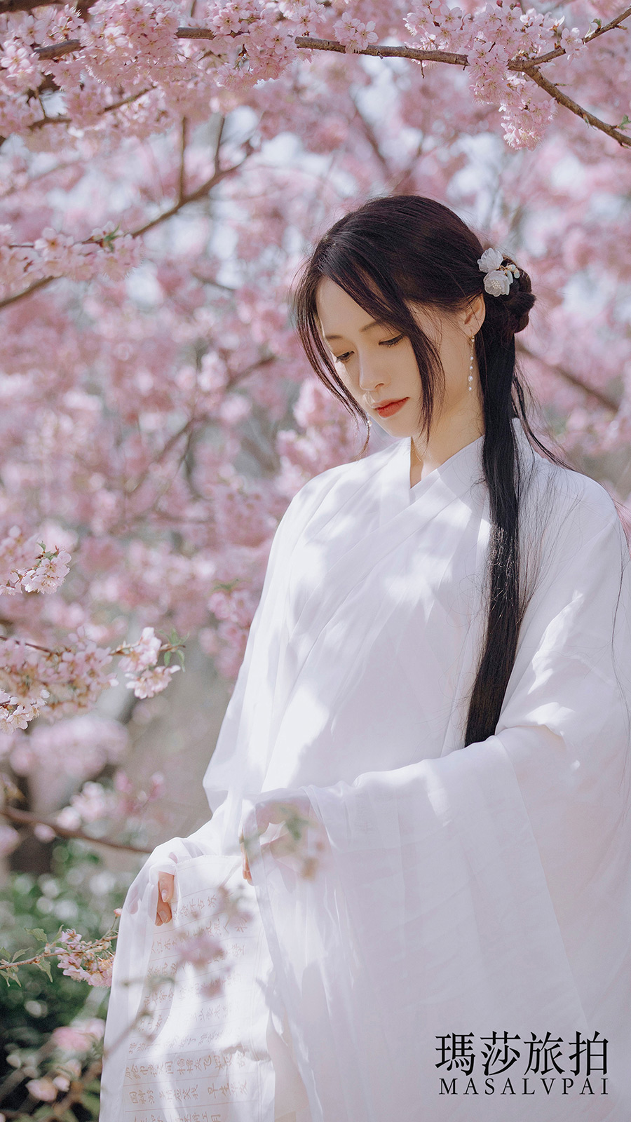 刘小姐樱花             汉服写真