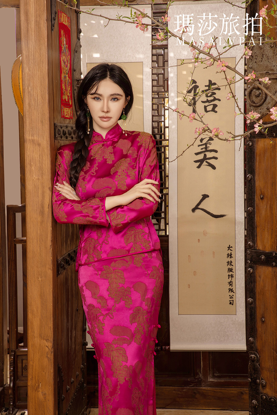 中式旗袍                  深圳服装摄影