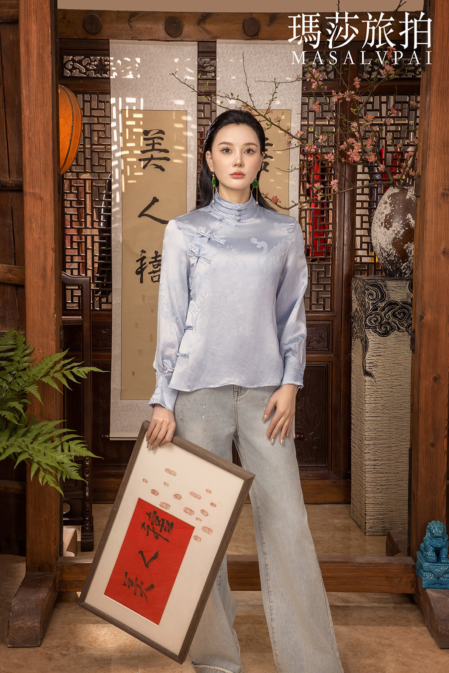 美人喜新品                 深圳服装广告拍摄