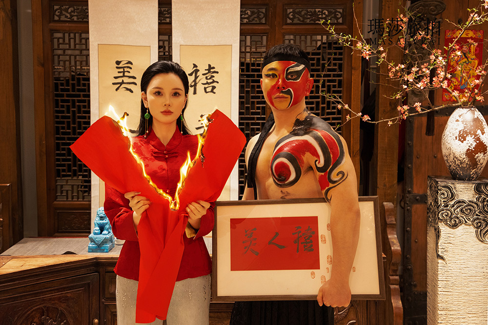 美人喜新品                 深圳服装广告拍摄