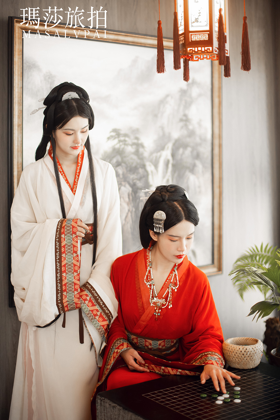 汉服闺蜜照                        深圳古风汉服闺蜜写真