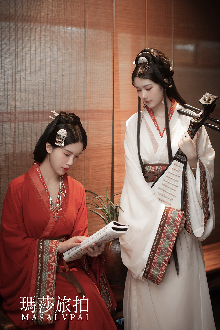 汉服闺蜜照                        深圳古风汉服闺蜜写真