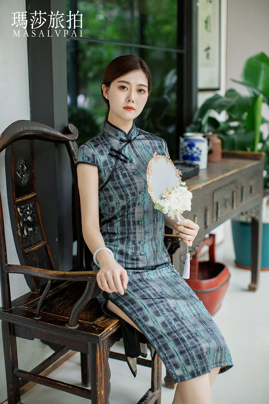 李小姐               甘坑古镇旗袍写真