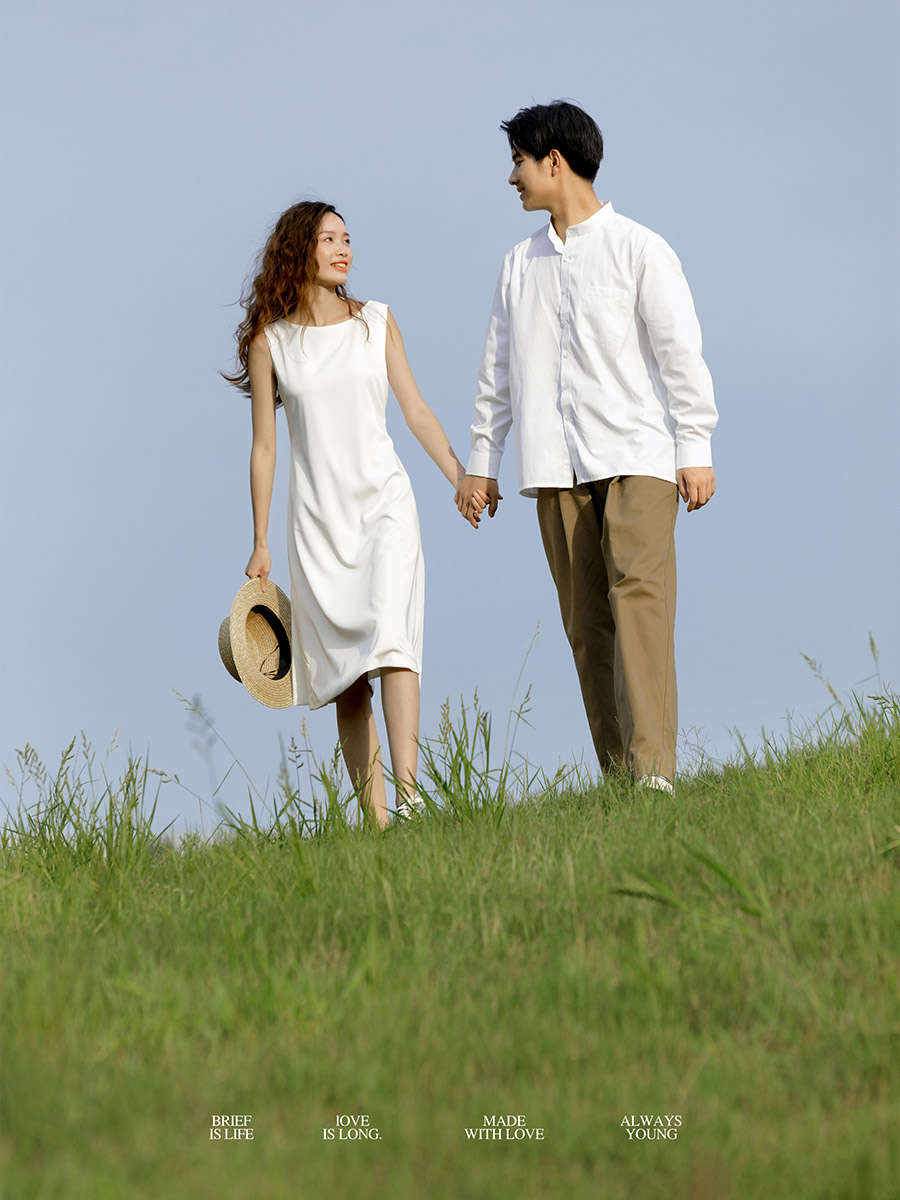 刘先生&秦小姐夫妇                         深圳婚纱照