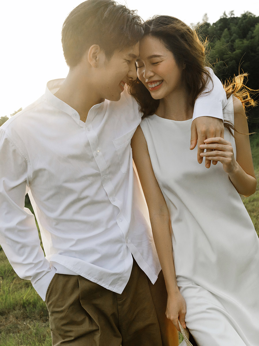 刘先生&秦小姐夫妇                         深圳婚纱照