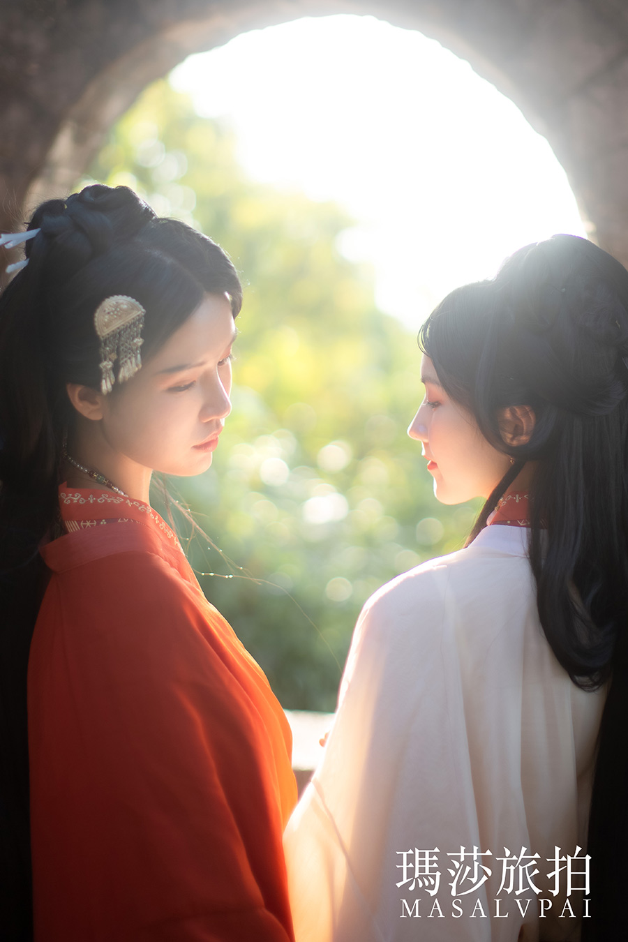 汉服闺蜜照                        深圳古风汉服闺蜜写真