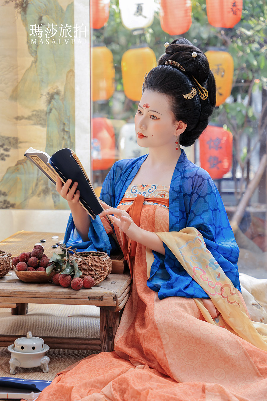 古风闺蜜照               深圳汉服写真