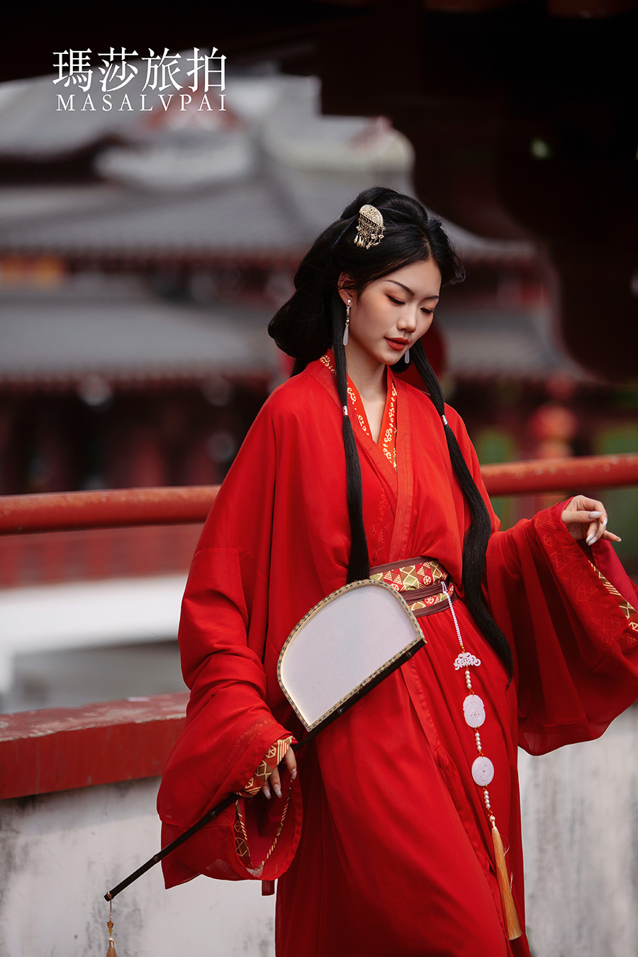 姗姗战国袍                              深圳汉服写真旅拍