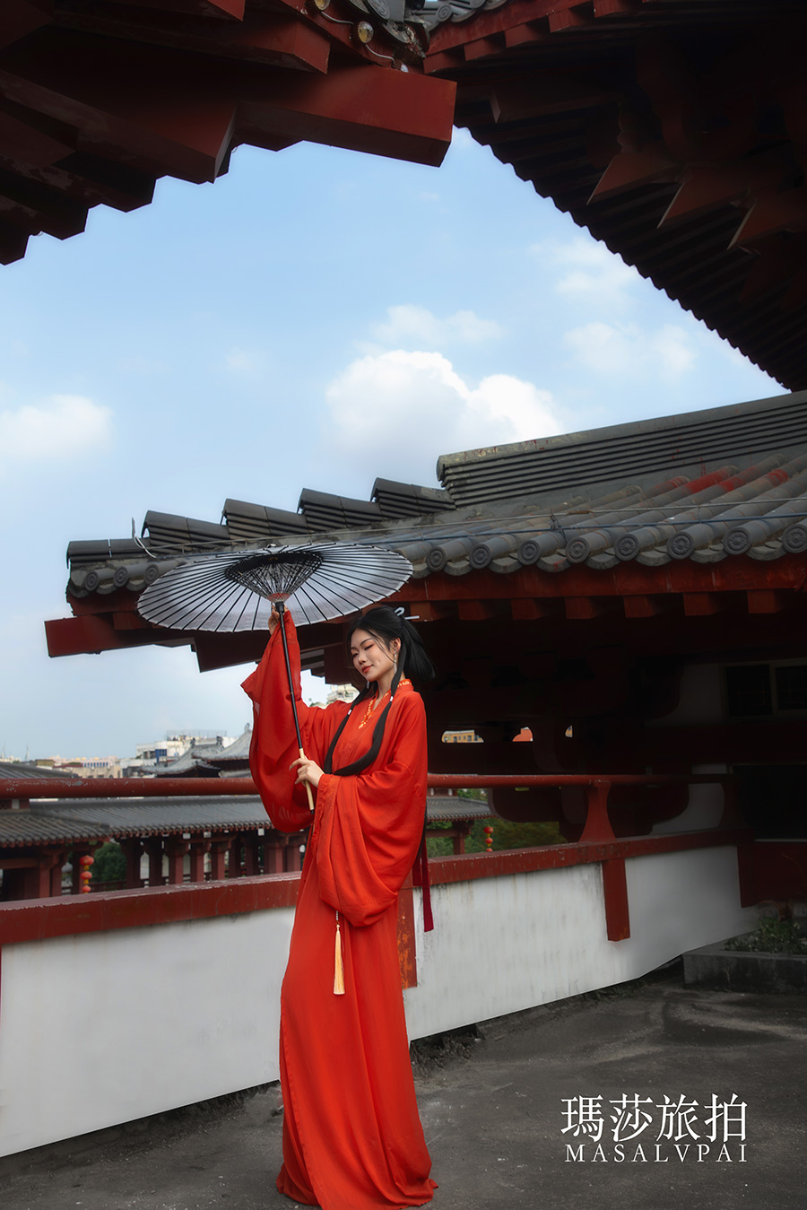 姗姗战国袍                              深圳汉服写真旅拍
